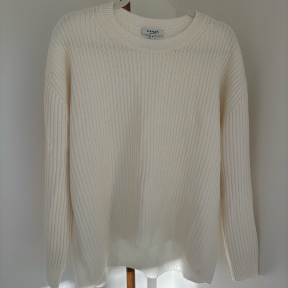 Cozy Cream Ribbed Sweater Set - Picture 2 of 6